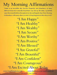 Morning Affirmations Affirmations Affirmation Posters Words