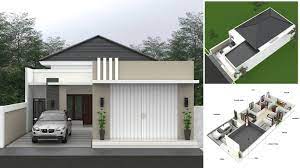 Desain Dan Denah Rumah Toko Walaupun Kecil Tapi Tampil Lebih Elegan Homeshabby Com Design Home Plans Home Decorating And Interior Design