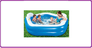relax familiebad met bekerhouders zitkussens en hoofdsteunen materiaal stevig getest vinyl met extra brede bo rechthoekig zwembad bekerhouder zitkussens