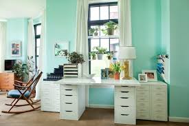 Great Desk With Lots Of Storage Made Of Ikea Pieces Senior Living Trendy Home Home
