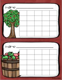 positive behavior sticker chart reward incentives apple theme