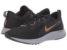 Black And Gold Nike Running Shoes Nike Legend React Women S Running Shoes Black Metallic Gold Atmosphere Grey Nike Womens Running Shoes Black Running Shoes