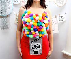It's the attention to detail that makes it (like the shine on the glass and the real gum balls) :) i just did some day of the dead makeup, which was a lot of fun but nothing as impressive as what's. Gumball Machine Costume 5 Steps With Pictures Instructables