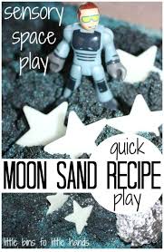 Moon Sand Recipe Space Crafts For Kids Moon Sand Space Activities For Kids