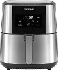 Check spelling or type a new query. Chefman 8qt Digital Air Fryer Stainless Steel Rj38 Sqss 8t Best Buy