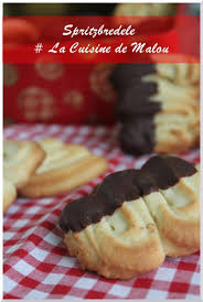 Dans La Categorie Biscuits De Noel Bredele Je Demande Les Spritzbredele La Cuisine De Malou Nourriture Biscuit De Noel Recette Dessert