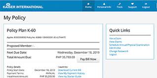 Where to locate policy number on insurance card? Kaiser International Healthgroup Inc