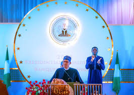 PHOTOS: Buhari, Osinbajo, Others Grace Inauguration Dinner The outgoing  president, Major General Muhammadu Buhari (retd.); Vice President Yemi  Osinbajo; President-elect Bola Tinubu; Vice President-elect Kashim  Shettima, and a host of others attended