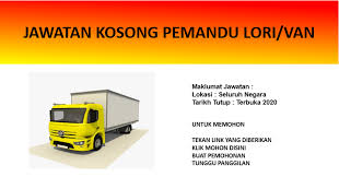 Kerja kosong pemandu lori melaka. Jawatan Kosong Pemandu Lori Van Malaysia Job Website