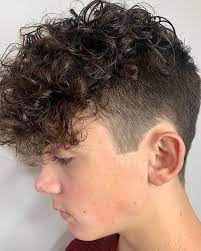 Men S Hair Haircuts Fade Haircuts Short Medium Long Buzzed Side Part Long Top Short Sides H Permed Hairstyles Boys Haircuts Curly Hair Men Hair Color