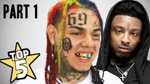 Several famous female rappers have also worn their hair in dreads. Top 5 Rapper Face Tattoos Tekashi69 21 Savage Lil Xan More Youtube