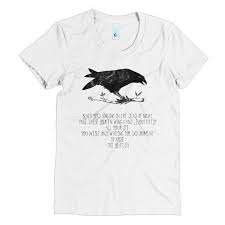 Black Bird Singing In The Dead Of Night Take These Broken Wings Women S Short Sleeve T Shirt With Scooped Neckline With Beatles Blackbird Print T Shirt Womens Shorts Horror Movie Clothing