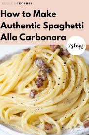 Authentic Spaghetti Alla Carbonara Video Kroll S Korner Recipe In 2020 Pork Jowl Recipe Pasta Dinner Recipes Tasty Pasta
