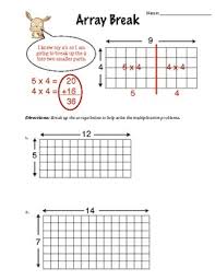 The following worksheets involve using the 2nd grade math skills of. Multiplication Arrays Worksheets Teachers Pay Teachers