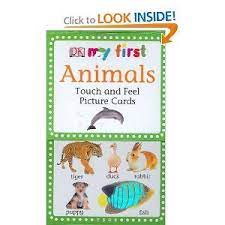 My First Touch Feel Picture Cards Animals My 1st T F Picture Cards Dk 9780756615154 Amazon Com Books Picture Cards Learning Cards F Pictures