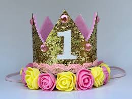 Gold Birthday Crown For Adults 1st Birthday Crown First Birthday Crown Girl Birthday Party Etsy Birthday Crown First Birthday Crown Birthday Party Hats