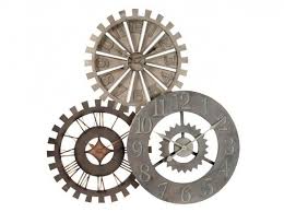 Horloge A La Bonne Heure Elle Decoration Klok Wandklok Metaal