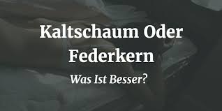 Welche matratze passt am besten? Kaltschaum Oder Federkern Was Ist Besser Matratzen Guru