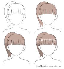Anime hair is often based on real hairstyles but is drawn in tufts rather than individual strands. How To Shade Anime Hair Step By Step Animeoutline