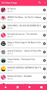 Então faca download de todas músicas grátis. Musicas De Ze Felipe All Songs 2020 For Android Apk Download