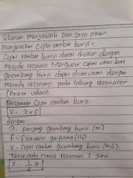 We did not find results for: Rumus Cepat Rambat Bunyi Di Udara Pada Garpu Tala Masnurul