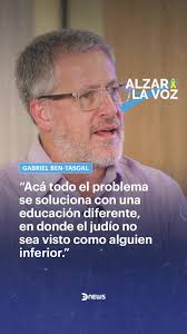 🗣 ALZAR LA VOZ , 👉 Gabriel Ben-Tasgal alza la voz contra el antisemitismo  en el mundo, el recuerdo de las víctimas del 7-10 y la importancia de  conocer el conflicto para entender lo que pasa., 📌 El ...