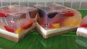 Fruit Jelly Cake Jelly Cake Using Agar Agar Youtube Jelly Cake Fruit Jelly Desserts