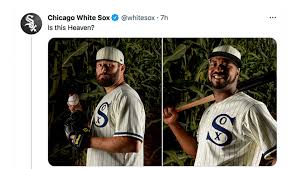 But still, something about seeing them on current players just brings a little extra sauce. The White Sox Tweet A First Look At Their Field Of Dreams Uniforms 94 7 Wls Wls Fm