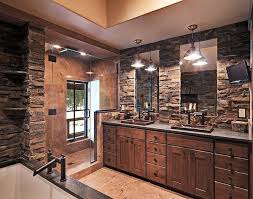If you prefer your tray ceiling to have a simple monochromatic design you can still help it stand out by adding accent lighting to it. Stone Bathroom Ideas Original Decorations With Great Visual Appeal Deavita
