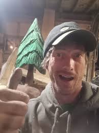 Carver's logging and timber products $125 3 ft tree it paying for the load  of Hemlock to mill lumber thank God my last name is Carver