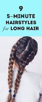 6 5 Minute Hairstyles For Long Hair Hair Styles 5 Minute Hairstyles Long Hair Styles