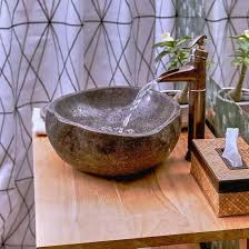 Stein Waschbecken 40 Cm Poliert Gunstig Kaufen In 2020 Waschbecken Naturstein Waschbecken Flussstein Waschbecken
