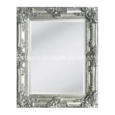 The box stitch shown in the picture is optional. China Antique Distressed Flower Design Wood Carved Mirror With Frame China Frame Mirror And Wall Mirror Price