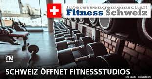 Ausgangsbeschränkungen fallen weniger streng aus. Die Schweizer Fitnessbranche Jubelt Fitnessstudios Durfen Offnen