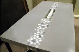 Http Www Trueformconcrete Com Images Other Options Inlays Lrg Jpg Concrete Table Decorative Concrete Countertops Concrete Table Top