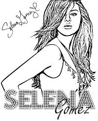 Showing 12 coloring pages related to ariana. Selena Gomez Coloring Games