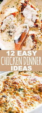 Easy and fast breakfast recipes. 12 Easy Chicken Dinner Ideas Your Family Will Love Diethood