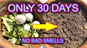 Make Kitchen Waste Compost Easily At Home English Subtitles Youtube Kitchen Waste Compost Diy Compost