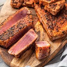 Spice-Rubbed Seared Ahi Tuna Steaks Recipe