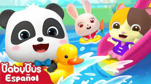 Cinco Ninos En La Piscina Canciones Infantiles Video Para Ninos Babybus Espanol Youtube