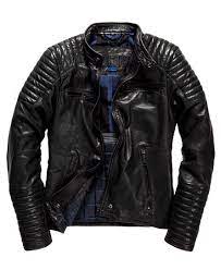 Superdry Leading Leather Racer Jacket Black Leather Jacket Black Leather Jacket Style Leather Jacket Men