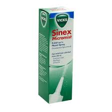 Topical decongestant nasal sprays (e.g., oxymetazoline, phenylephrine) reduce nasal congestion in both allergic and nonallergic rhinitis, but should be oral steroids have not been shown to be beneficial for symptomatic relief in rhinovirus infection. Vicks Sinex Decongestant Nasal Spray 0 05 Oxymetazoline 15ml Inish Pharmacy Ireland