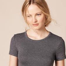 Amazon Essentials Women's Slim-Fit Short Sleeve Crew Neck T-Shirt, 2 Pack,  Charcoal Heather/Light Grey Heather, Small : Amazon.nl: Fashion