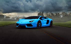 Blue Lamborghini Wallpapers Free Blue Lamborghini Car Wallpapers Super Cars