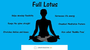 The Full Lotus Postion Or The Padmasana Is The Best Sitting Down Meditation Posture You Require A Great Deal O Meditation Posture Lotus Position Positivity