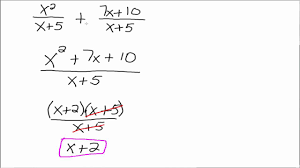 Adding and subtracting rational expressions. Add And Subtract Rational Expressions With Like Denominators Youtube