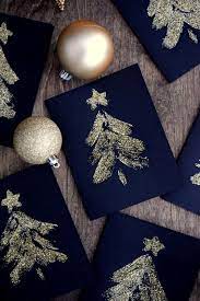 How to make handmade christmas cards with glitter. Diy Glitter Christmas Cards Diy Christmas Cards Pretty Christmas Cards Christmas Cards Kids