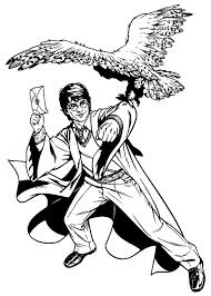 Harry potter da colorare e stampare. 120 Disegni Di Harry Potter Da Colorare Pianetabambini It