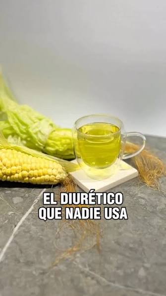 Té de barbas de maíz 🌽, Un drenaje renal inteligente y natural., Las hebras del maíz que casi todos botan son un diurético suave, rico en potasio, que ayuda a eliminar líquidos sin agotar minerales, ...
