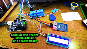 Banvie car rfid leather key push to start ignition kit engine start stop button switch keyless go qiachip dc 12v 1ch 433mhz rf wireless relay remote control light momentary switch. Membuat Alat Kendali Relay Menggunakan Rfid Reader Rc522 Mifrc 522 Dan Arduino